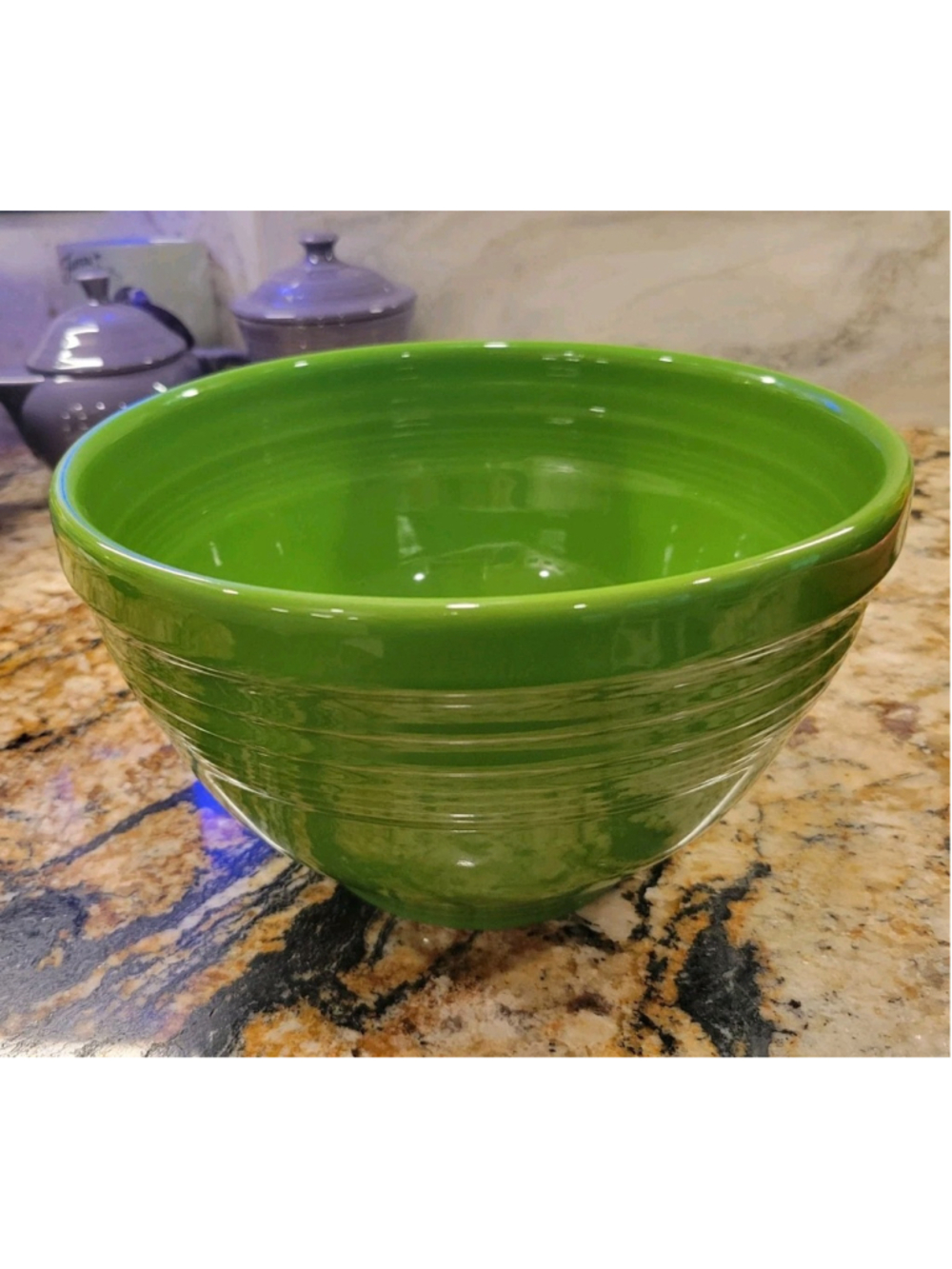 3qt Shamrock Green Small Baking Nesting Mixing Bowl Fiestaware Fiesta HLC